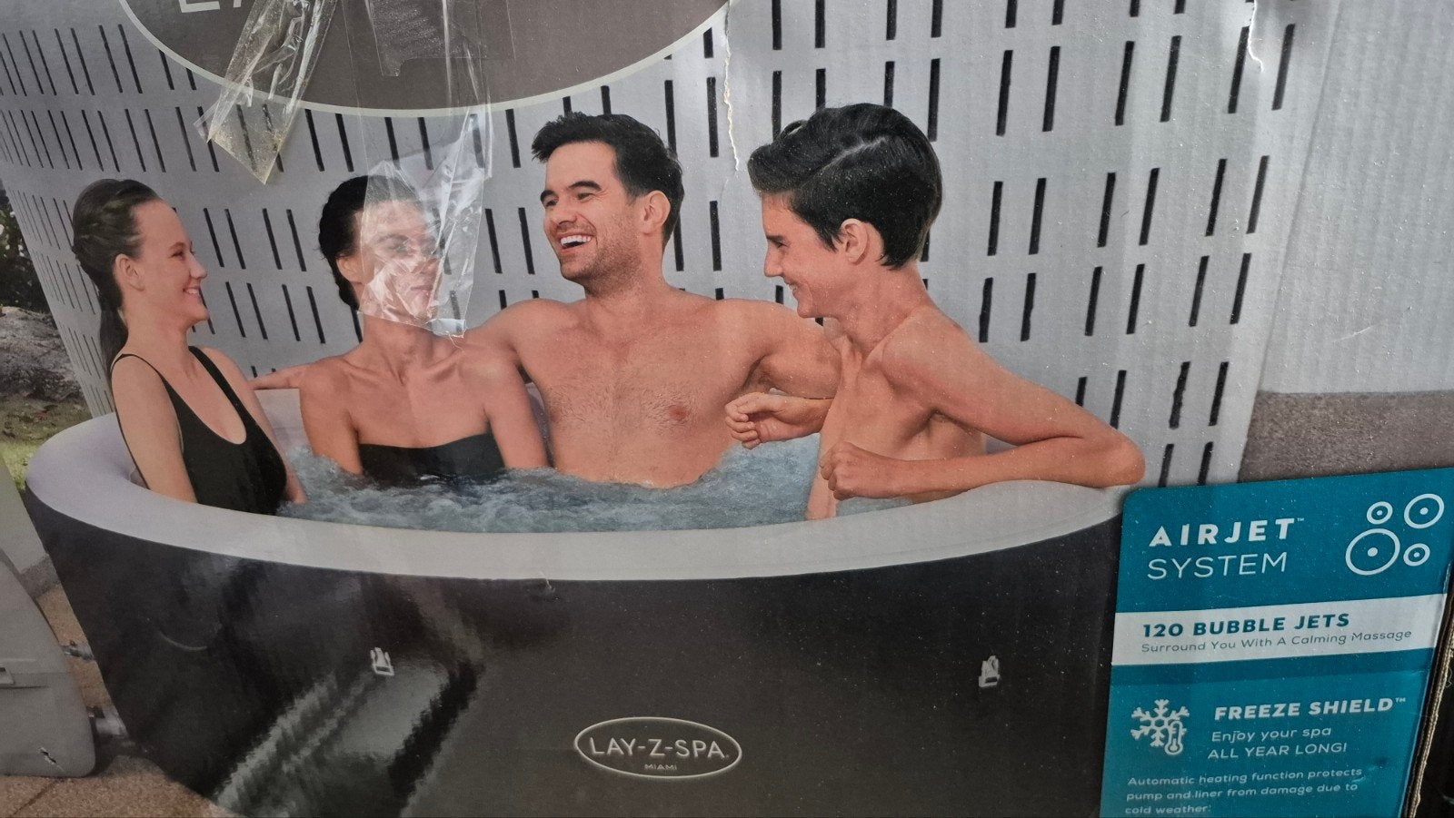 Jacuzzi miami, Tuin en Terras, Ophalen, Gebruikt, Opblaasbaar