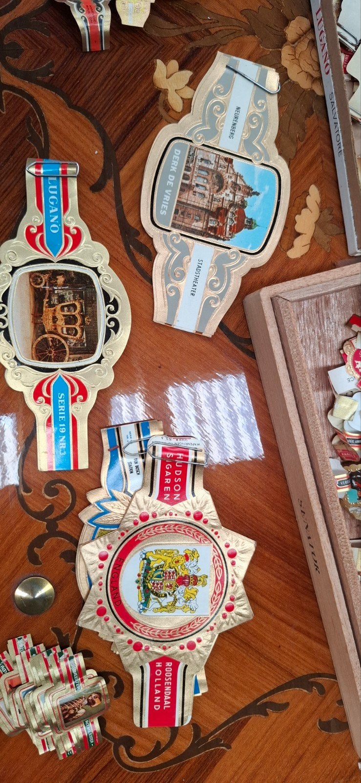 sigarenbandjes., Verzamelen, Ophalen, Sigarenbandjes