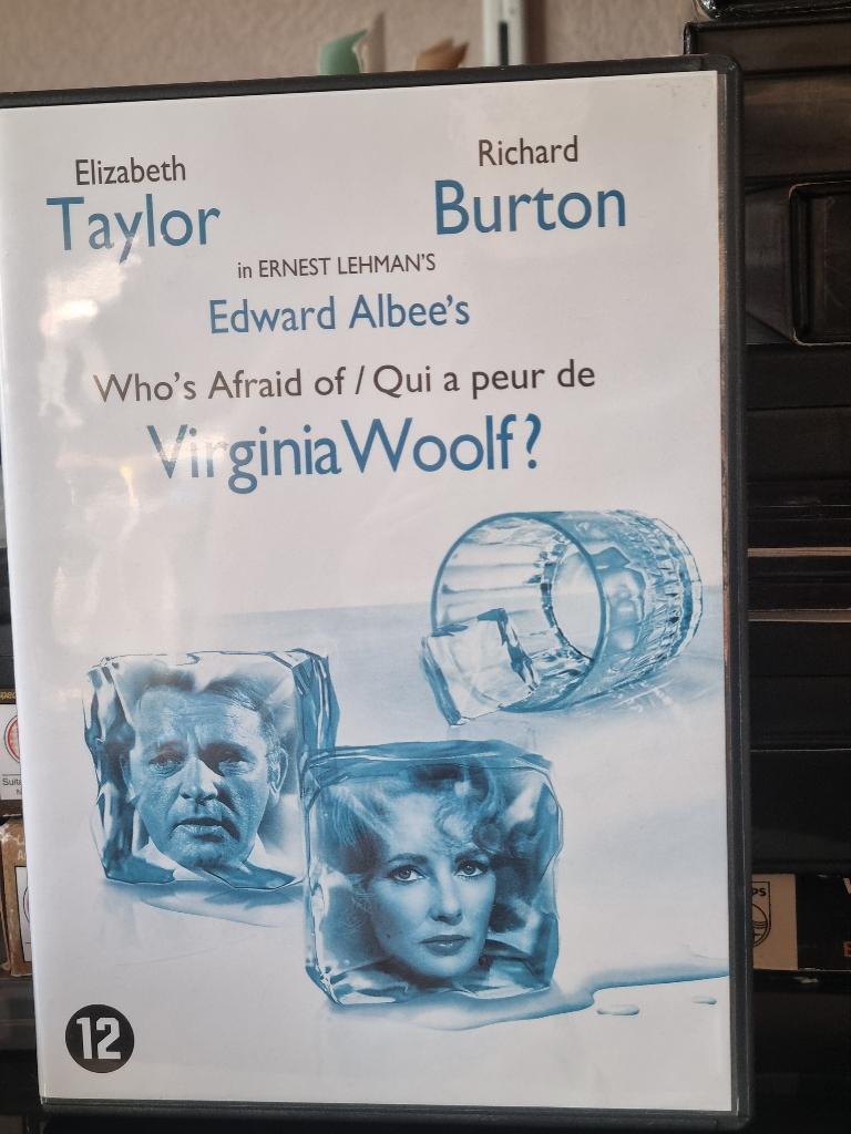 Who's Afraid of Virginia Woolf, Elizabeth Taylor, R.Burton, Cd's en Dvd's, Dvd's | Klassiekers, Ophalen of Verzenden