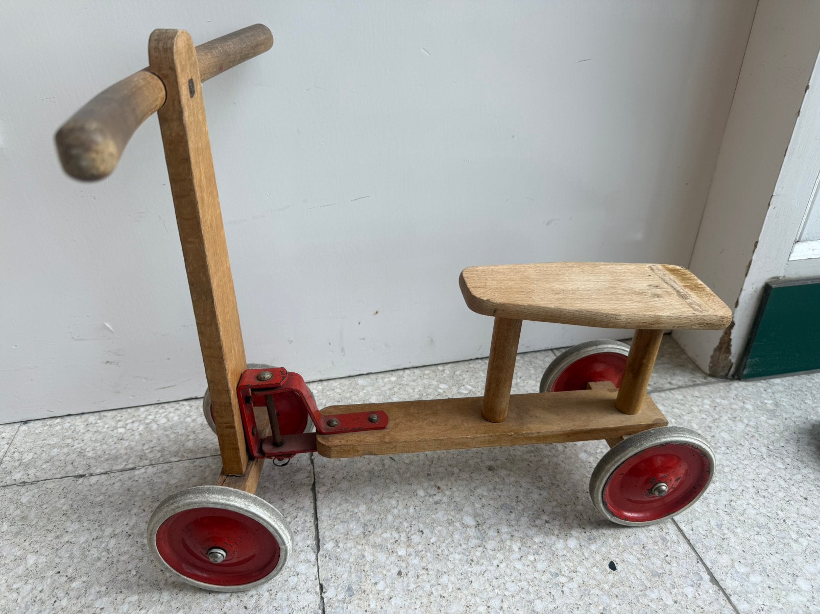 3 retro loopfietsjes uit school, Ophalen, Gebruikt, Loopfiets