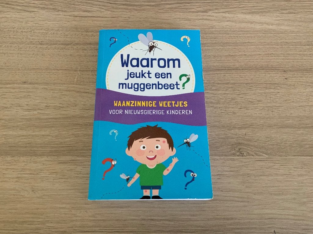 Boek: Waarom jeukt een muggenbeet, Ophalen, Gelezen