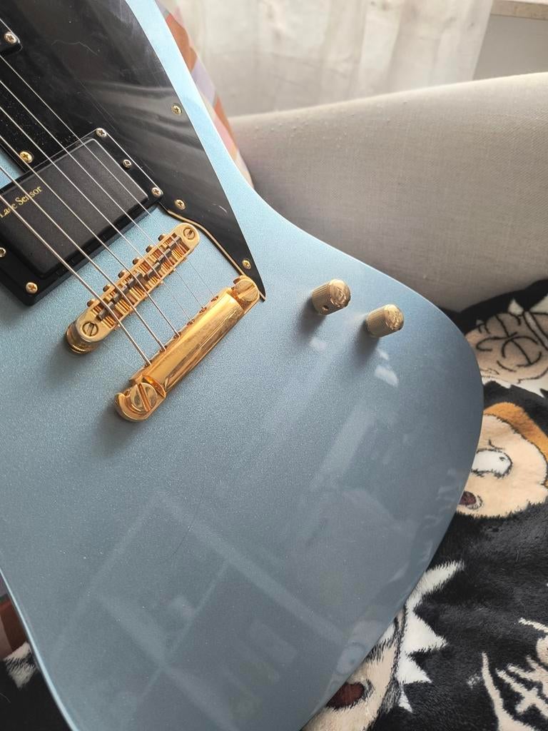 ESP LTD Sparrowhawk Bill Kelliher, Pelham Blue, Ophalen