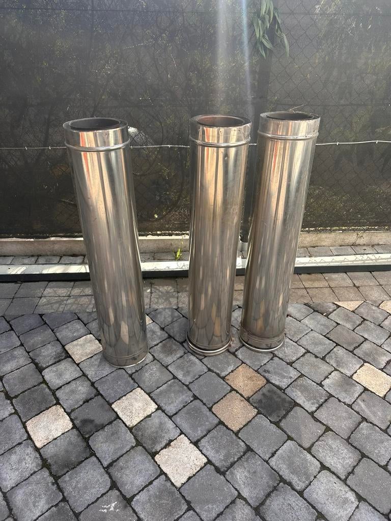 Dubbel wandige schouw, Doe-het-zelf en Bouw, Ophalen, Zo goed als nieuw
