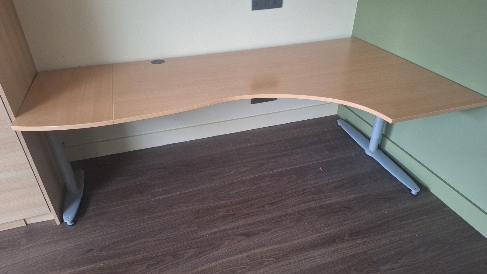 mooi hoekbureau, Huis en Inrichting, Ophalen, 120 cm, 180 cm, Hoekbureau