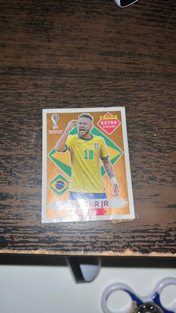 Neymar jr bronz kaart world cup 2022, Verzamelen, Ophalen, Zo goed als nieuw