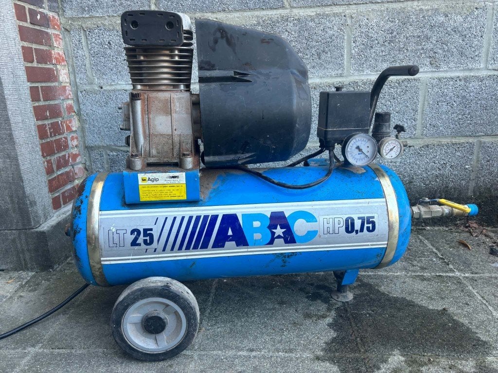 Compresseur d'air ABAC LT25, 25 à 100 litres, Enlèvement ou Envoi, Utilisé