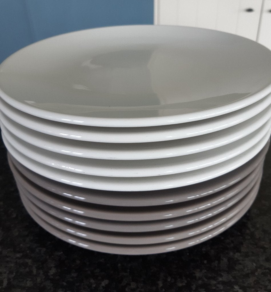 10 Borden, Huis en Inrichting, Keuken | Servies, Gebruikt, Ophalen of Verzenden, Bord(en), Overige stijlen