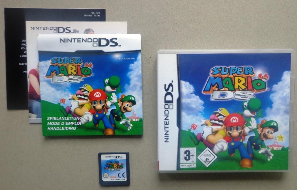 Super Mario 64 DS voor de Nintendo DS Compleet, Ophalen of Verzenden, Zo goed als nieuw