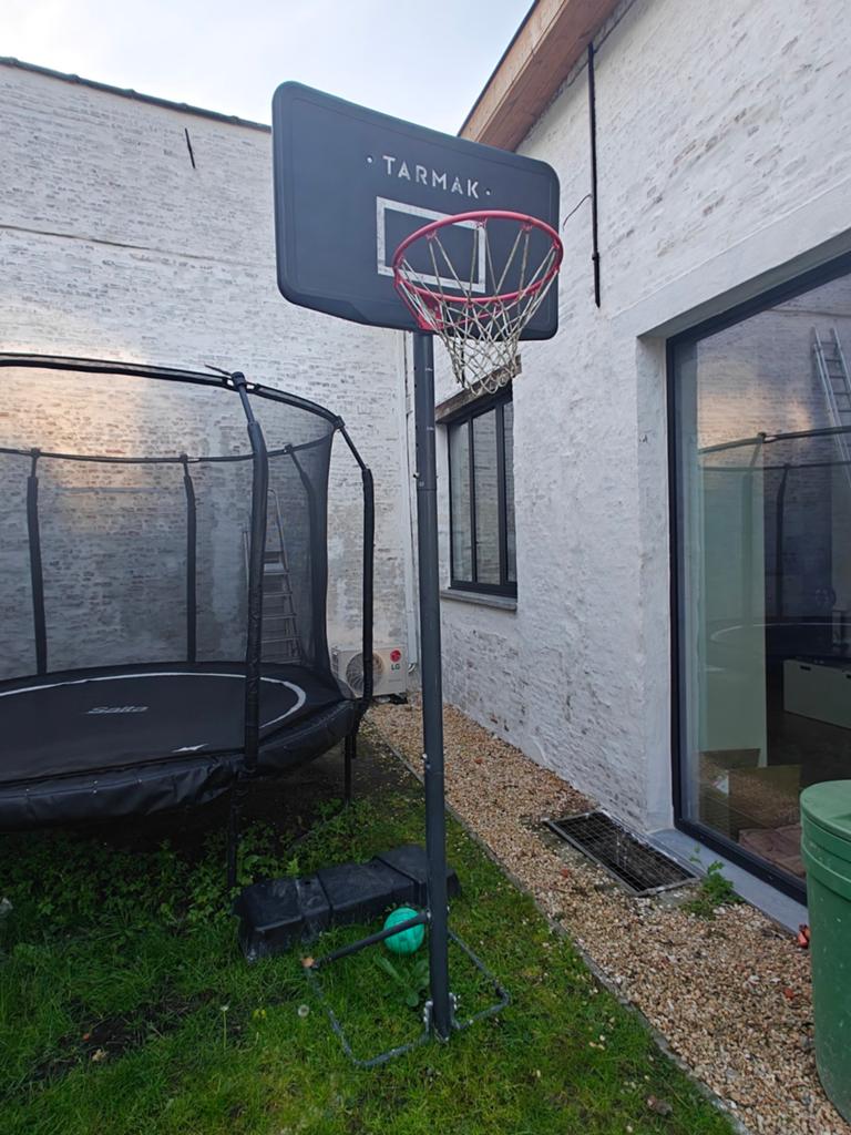 Basketbalpaal, Ophalen