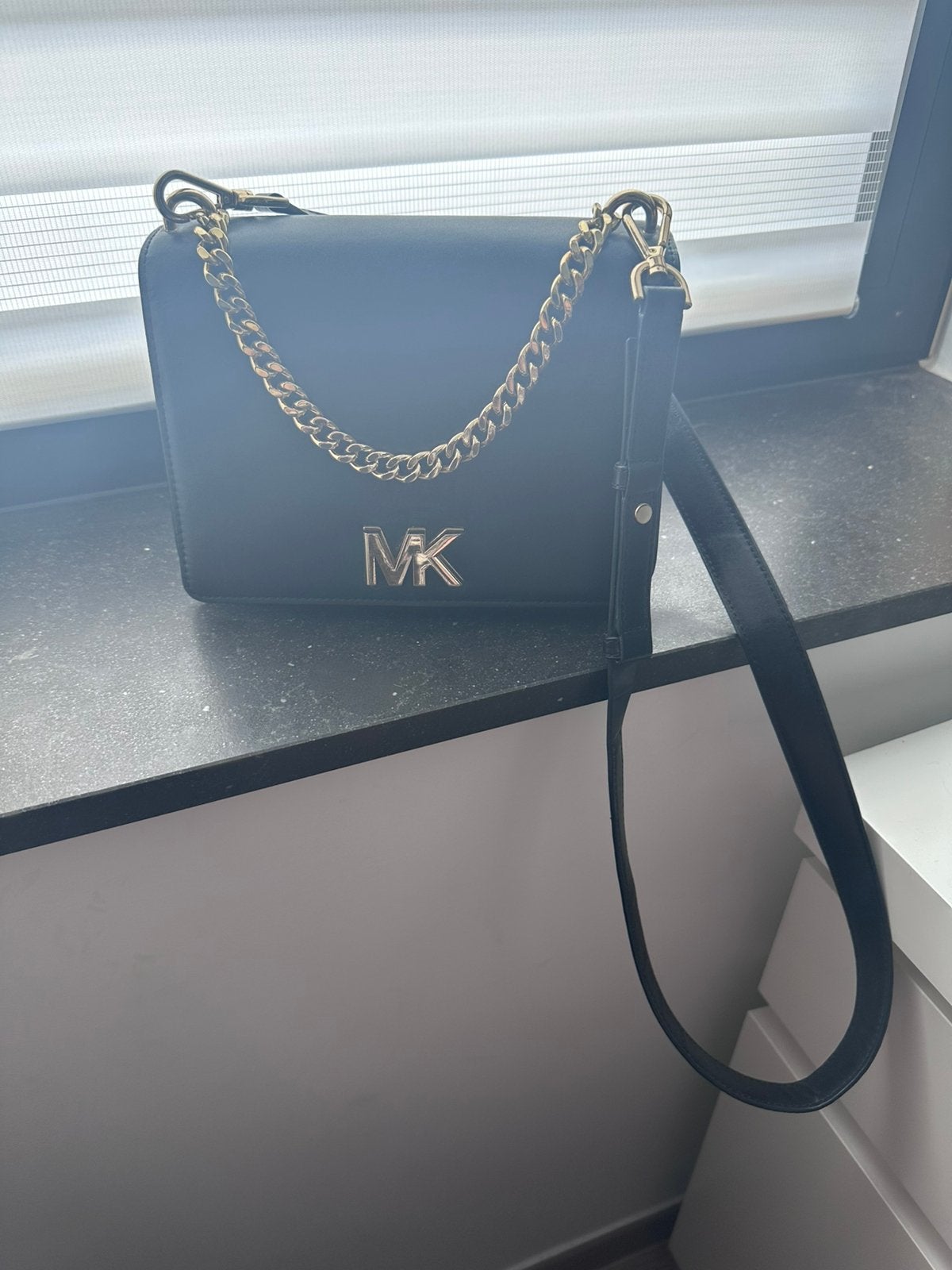 Michael Kors - crossbody tas zwart, Enlèvement, Utilisé, Noir