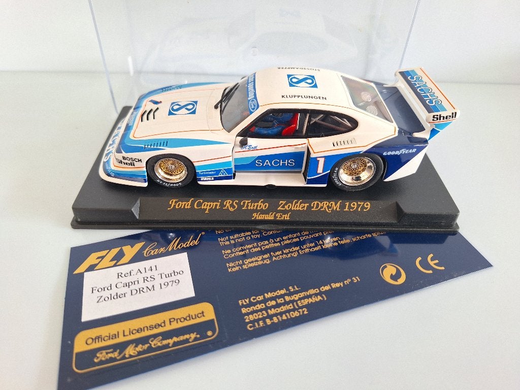 Fly Ford Capri RS Turbo 1979 Zolder DRM #1 Harold ERTL A141, Overige merken, Racebaan, Verzenden, Nieuw
