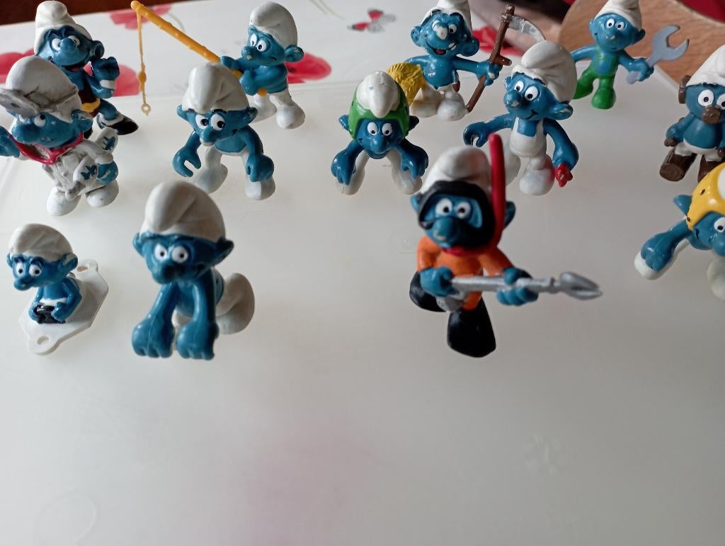 Schtroumpfs figurines, Collections, Enlèvement ou Envoi, Utilisé, Différents Schtroumpfs, Poupée, Figurine ou Peluche
