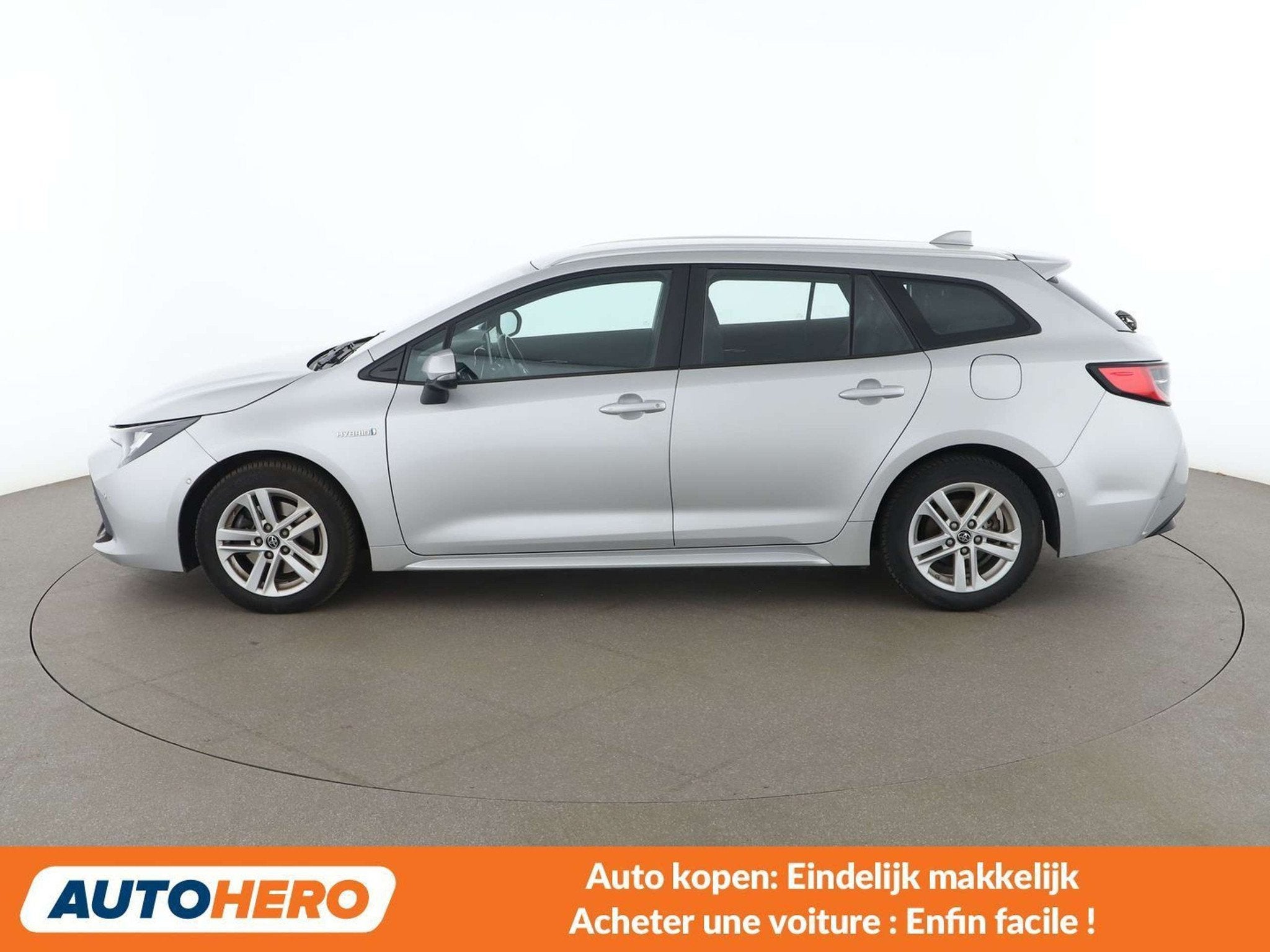 Toyota Corolla 2.0 Hybrid Lounge (bj 2019, automaat), Auto's, Stof, Gebruikt, Corolla, 184 pk