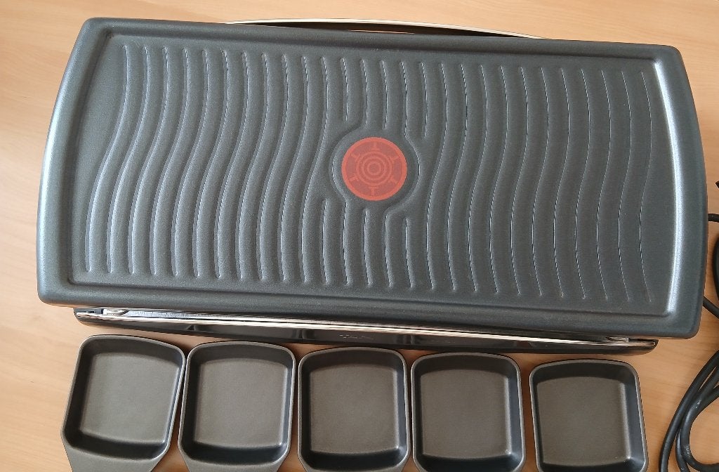 Appareil raclette TEFAL, Electroménager, Enlèvement, Utilisé, 8 personnes et plus
