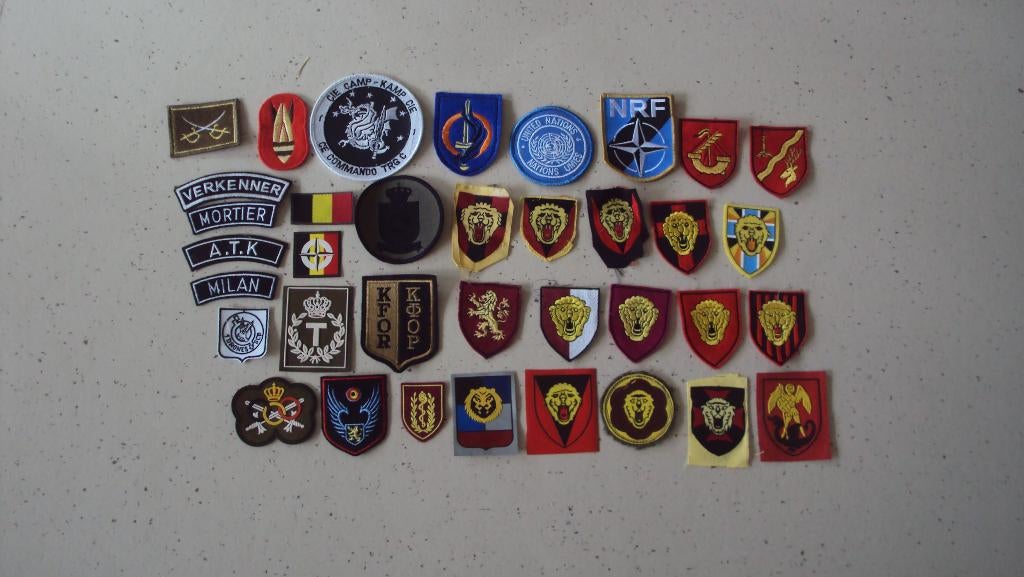 mooi lot insignes ABL, Verzamelen, Ophalen of Verzenden