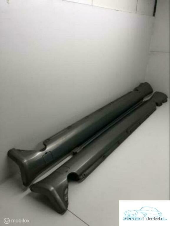 w124 coupe dorpel side skirts kleur 199 w 124 ce sideskirt, Ophalen, Gebruikt