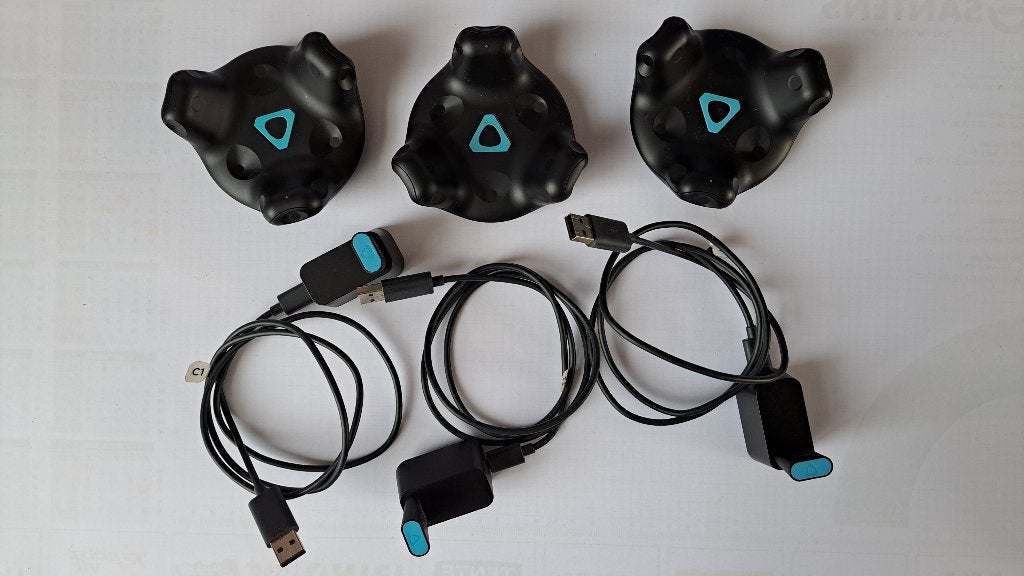 HTC Vive 2.0 Trackers x3, Enlèvement, Utilisé, Autres types, PC