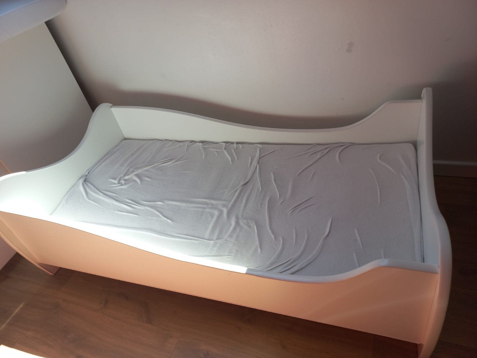 Kinder bed met lattenbodem en matras, Enlèvement