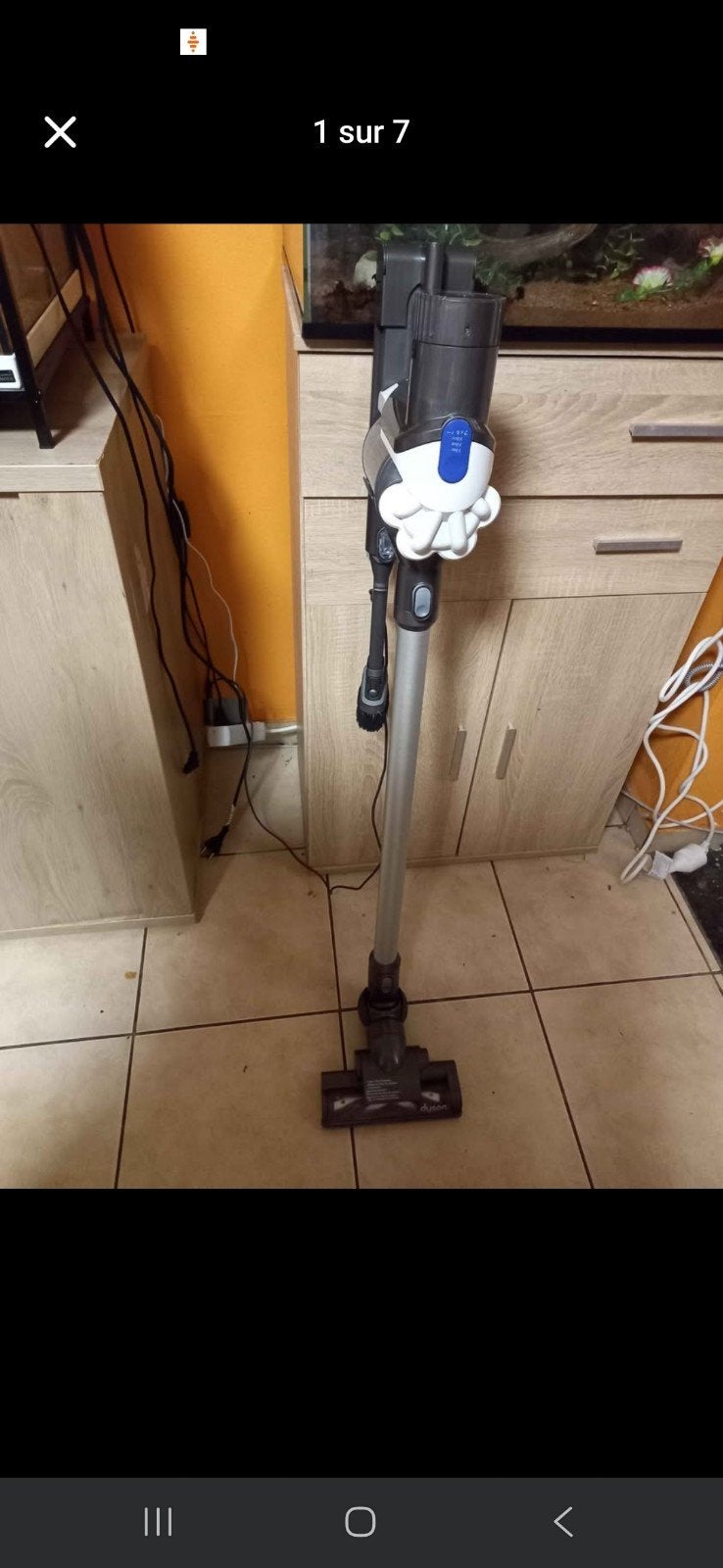Dyson dc45 complet+ moteur neuf..., Refurbished, Ophalen of Verzenden, Dyson, Reservoir