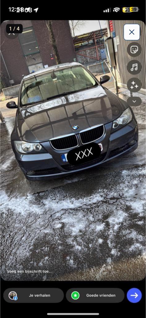 Bmw 320 D 2006 m47 260 mille 2 propriétaire, Cuir, Argent ou Gris, Achat, Beige