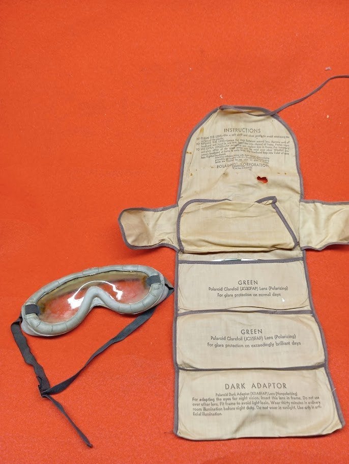USAAF WW2 / Goggle kit 1021, Ophalen of Verzenden, Luchtmacht, Overige typen