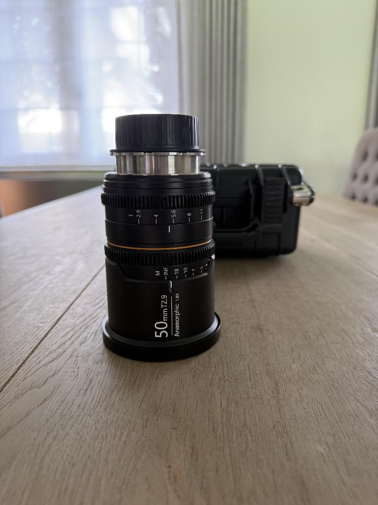 Great Joy 50mm T2.9 1.8x Anamorphic lens, Enlèvement, Comme neuf, Autres types