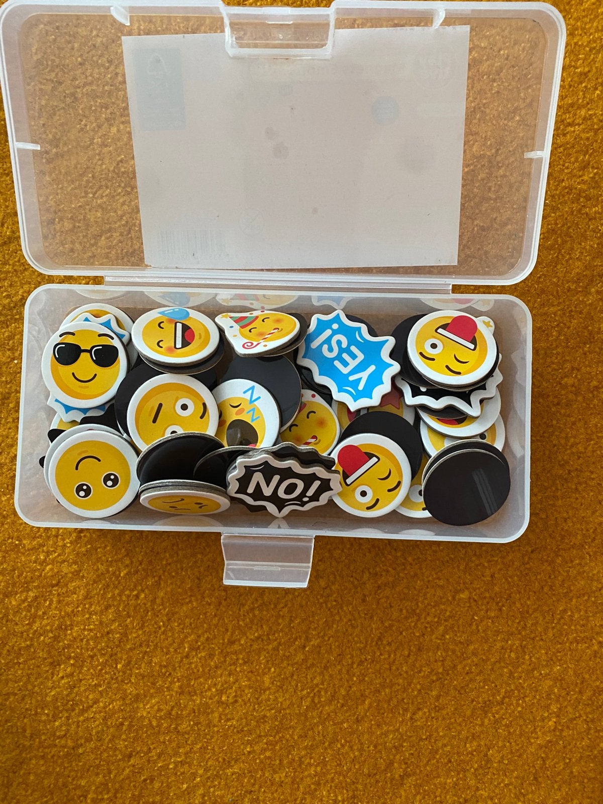 Emoji a coller sur frigo ou tableau, Enlèvement ou Envoi, Comme neuf