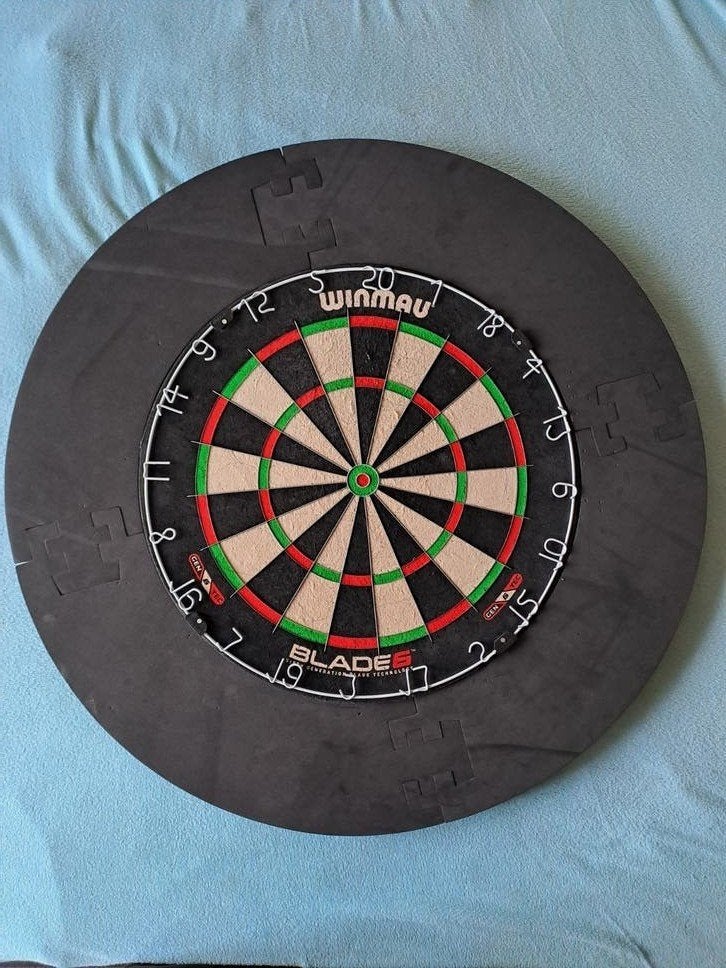 Dartsblok winmau blade 6, Enlèvement