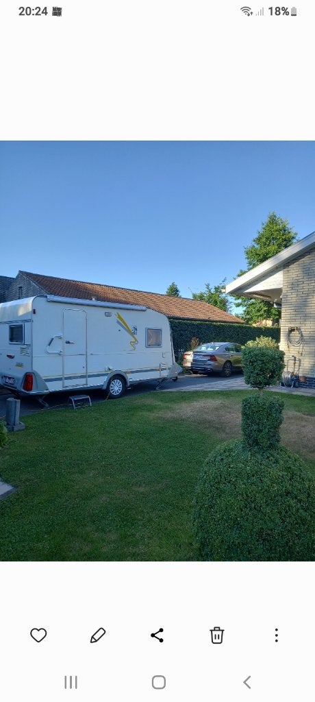 Caravan Knaus 400ts 1999, Caravans en Kamperen, Caravans, Treinzit, 4 tot 5 meter, Kachel, Knaus