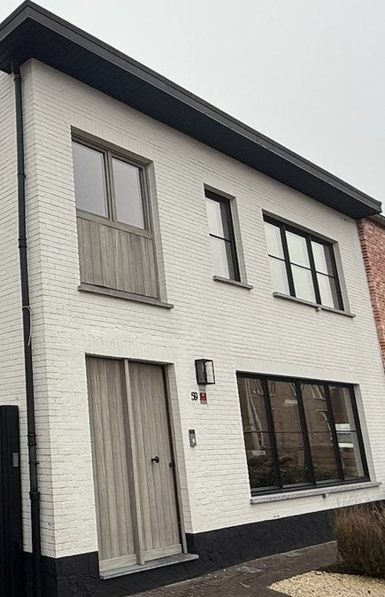 Afromosia raam, Ophalen, Zo goed als nieuw