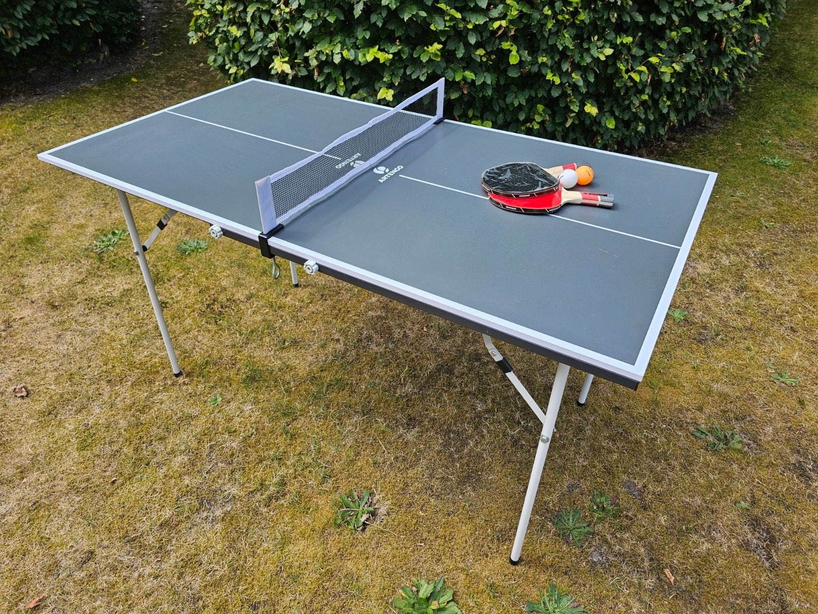 mini pingpongtafel, Sport en Fitness, Tafeltennis, Ophalen, Zo goed als nieuw, Tafel Indoor, Inklapbaar