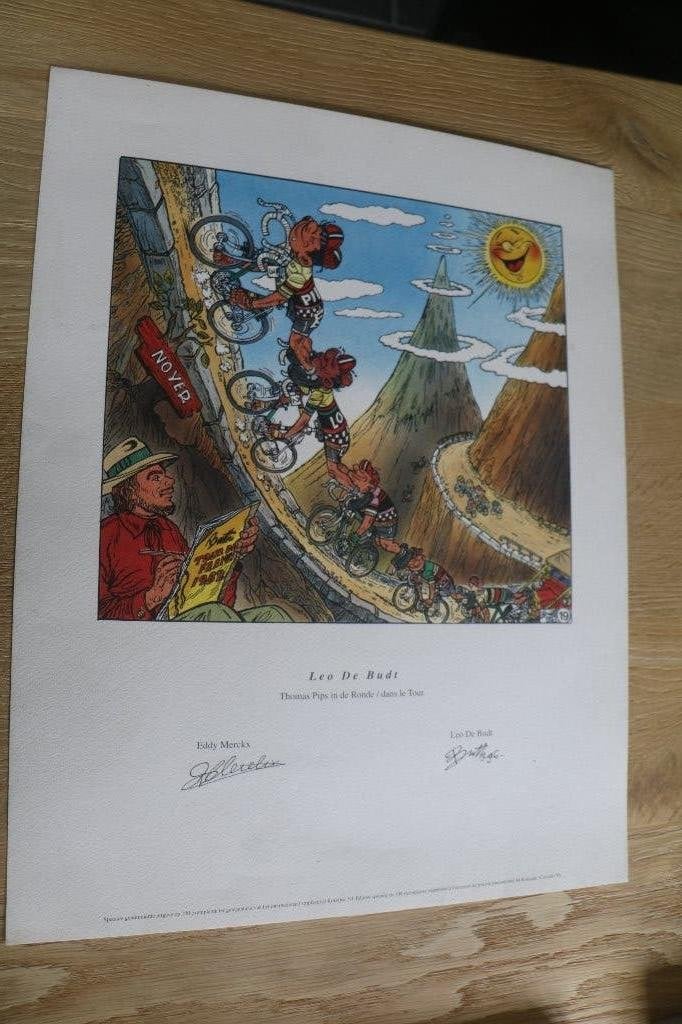 Speciale uitgave op 100 exemplaren Thomas Pips Buth, Merckx, Une BD, Comme neuf, Enlèvement, Buth