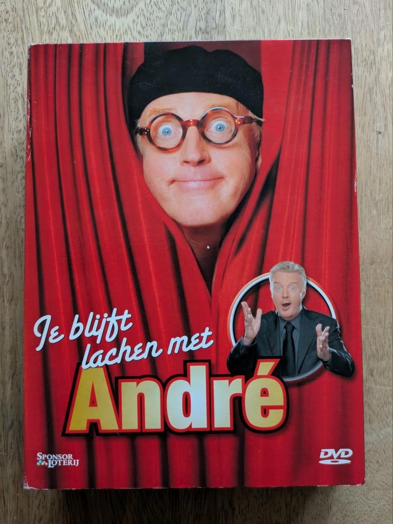 dvd box Je blijft lachen met André, Cd's en Dvd's, Ophalen of Verzenden
