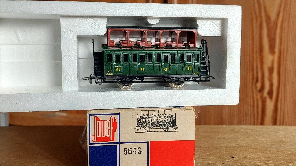 JOUEF 5649 SNCF VOITURE IMPÉRIALE 2E CL HO, Hobby & Loisirs créatifs, Trains miniatures | HO, Envoi, Utilisé, Jouef
