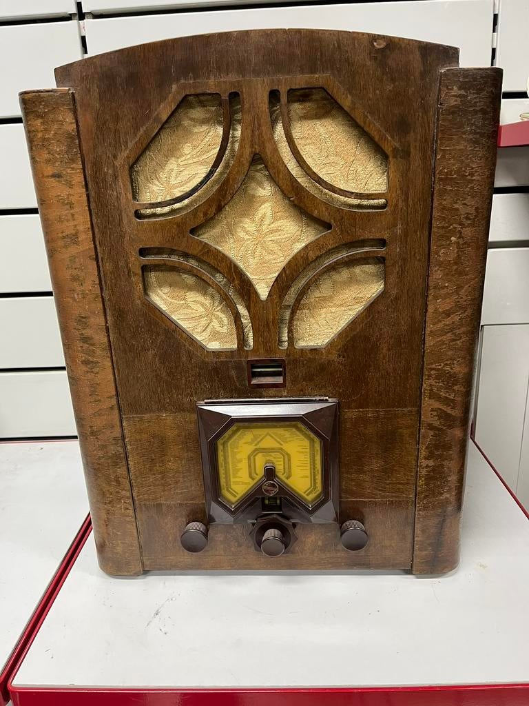 Vintage Philips 640A radio, jaren 30, goede staat, Audio, Tv en Foto, Radio's, Radio, Ophalen