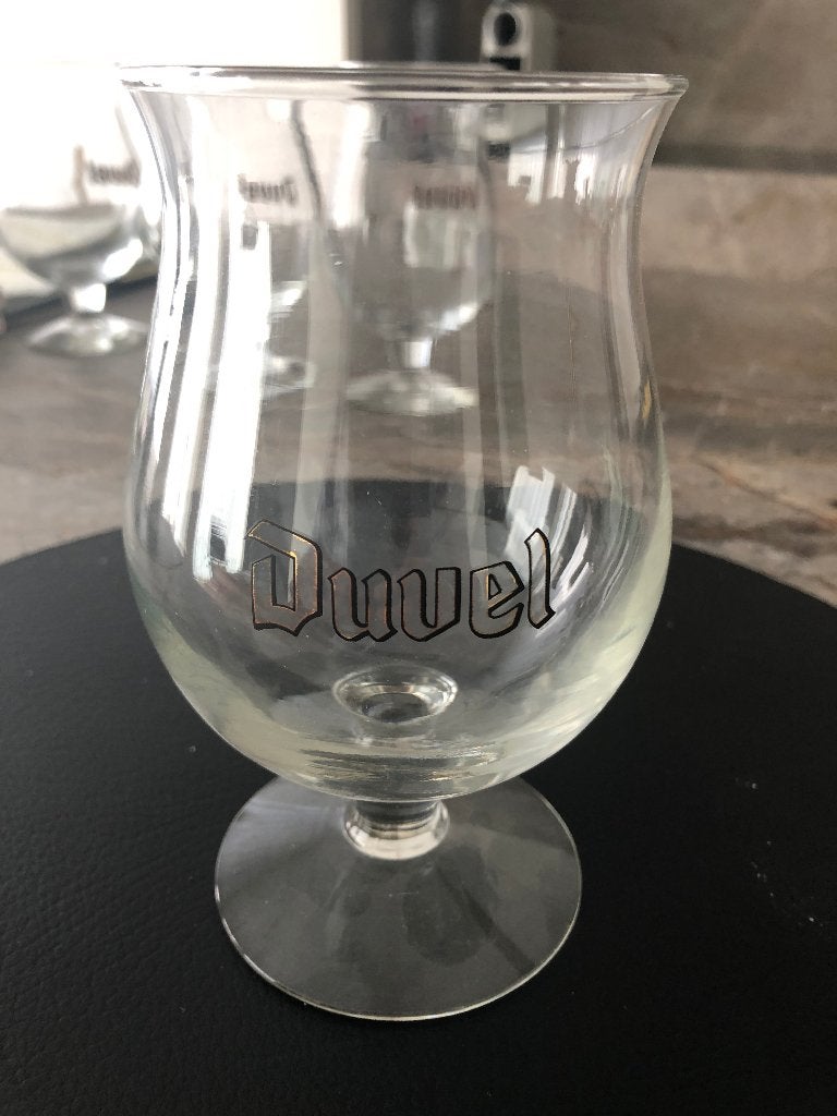 2 Verschillende "Duvel" glazen., Enlèvement, Utilisé, Duvel