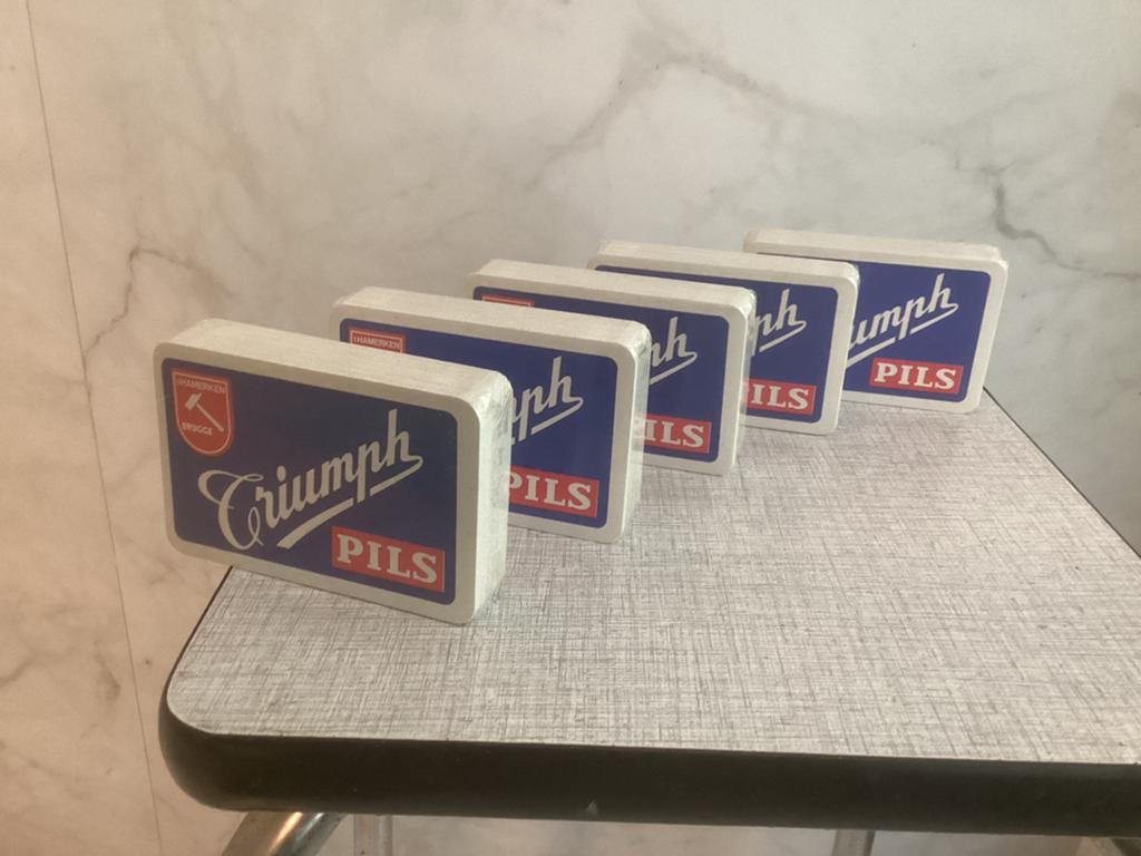 Kaartspelen. Brouwerij ‘tHamerken. Triumph pils., Ophalen of Verzenden, Zo goed als nieuw