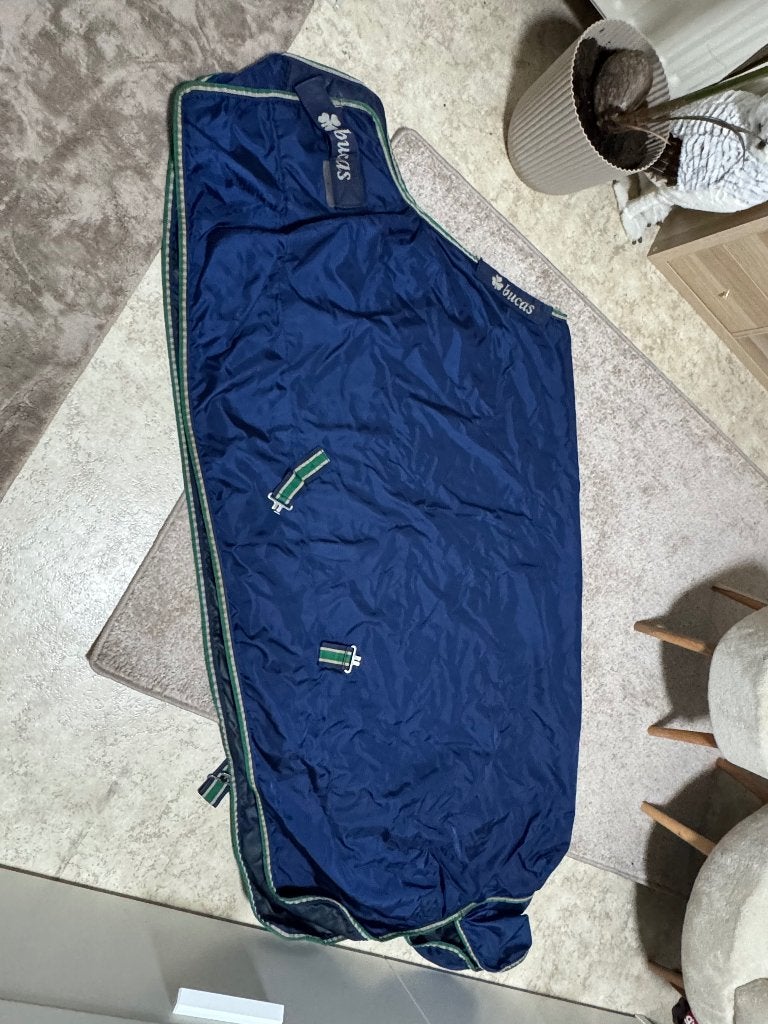 Bucas smartex rain 145/195, Gebruikt, 0 g, Fleece, Deken