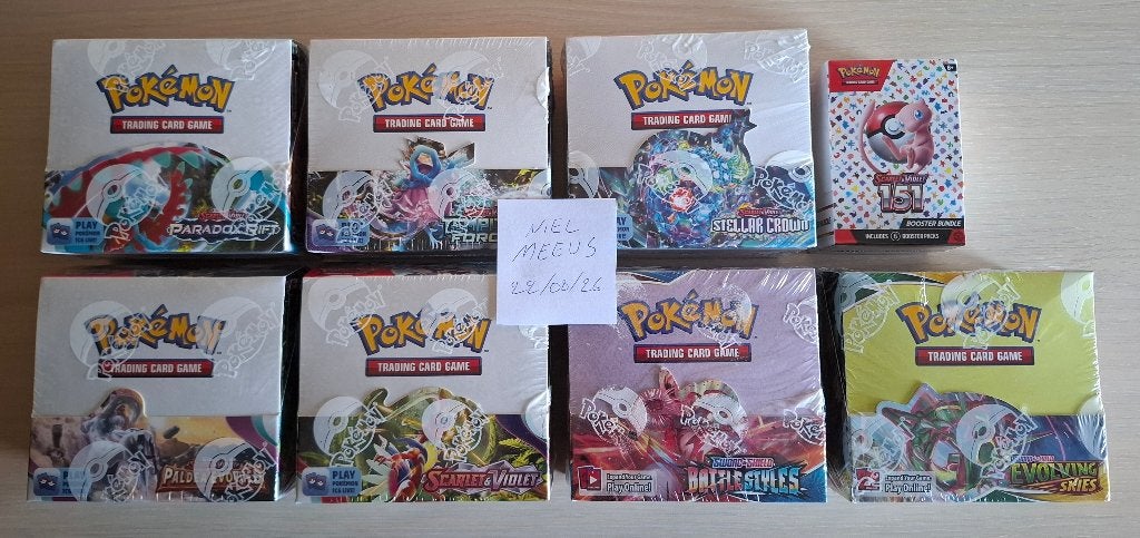 Pokémon sealed, Ophalen of Verzenden, Nieuw, Boosterbox