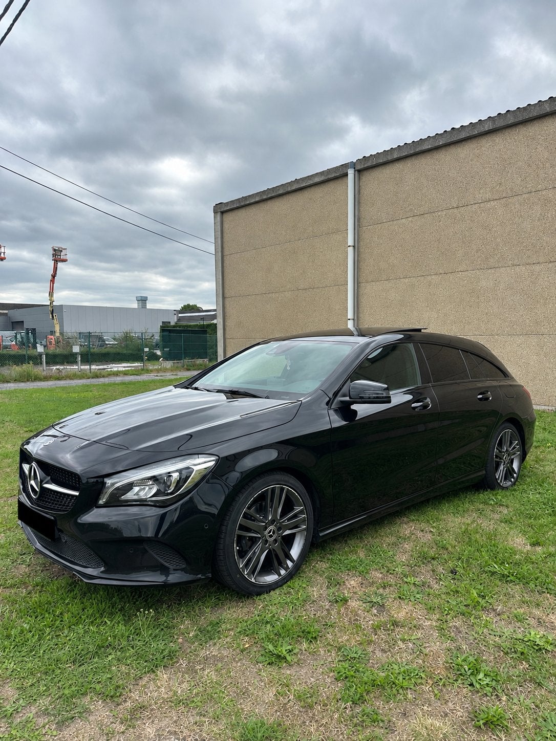 Mercedes cla 180d, Auto's, CLA, Zwart, Leder, 5 deurs