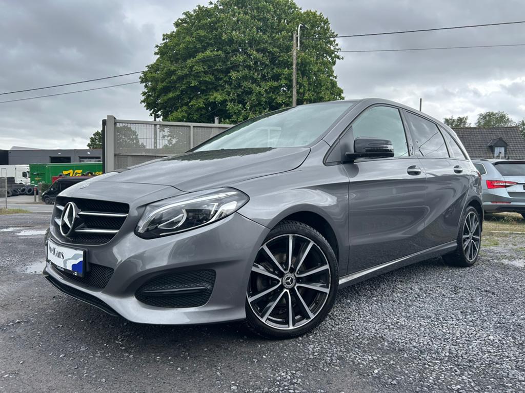 Mercedes B180 Essence/2018/LED - Caméra - GPS, Autos, Argent ou Gris, Achat, Euro 6, Entreprise