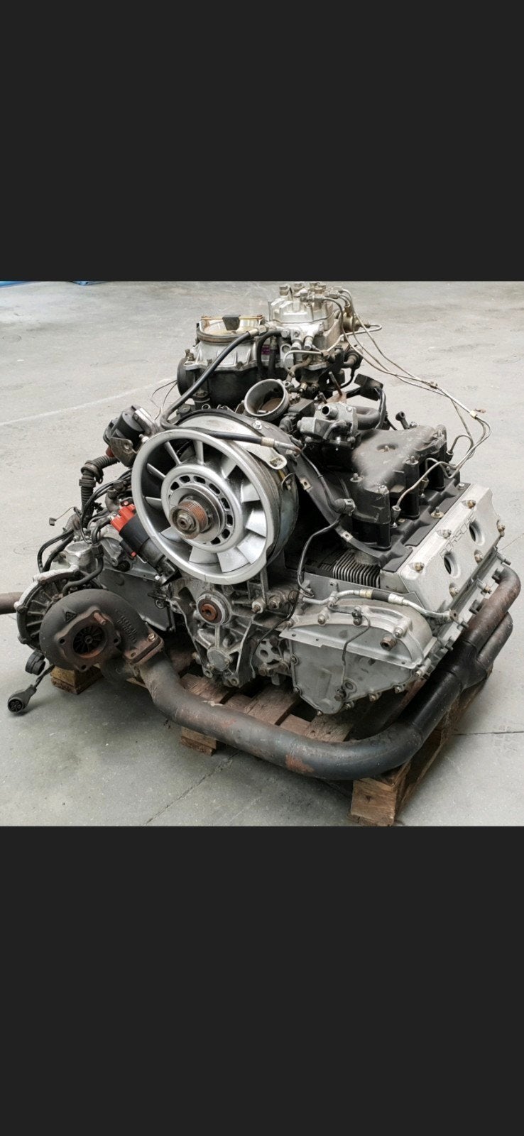 Porsche 964 3.3 turbo motor, Enlèvement, Porsche
