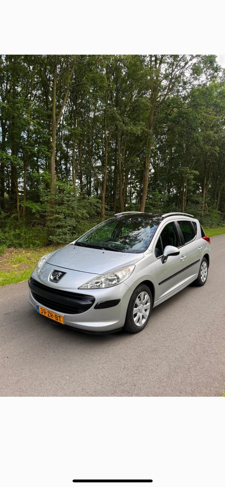 Voiture PEUGEOT 207 SW., Enlèvement