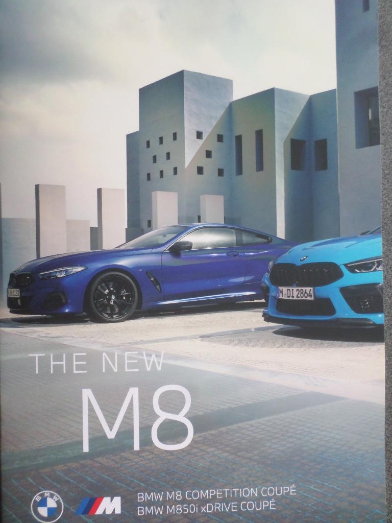 BMW M8 Coupe Brochure, Ophalen of Verzenden, BMW