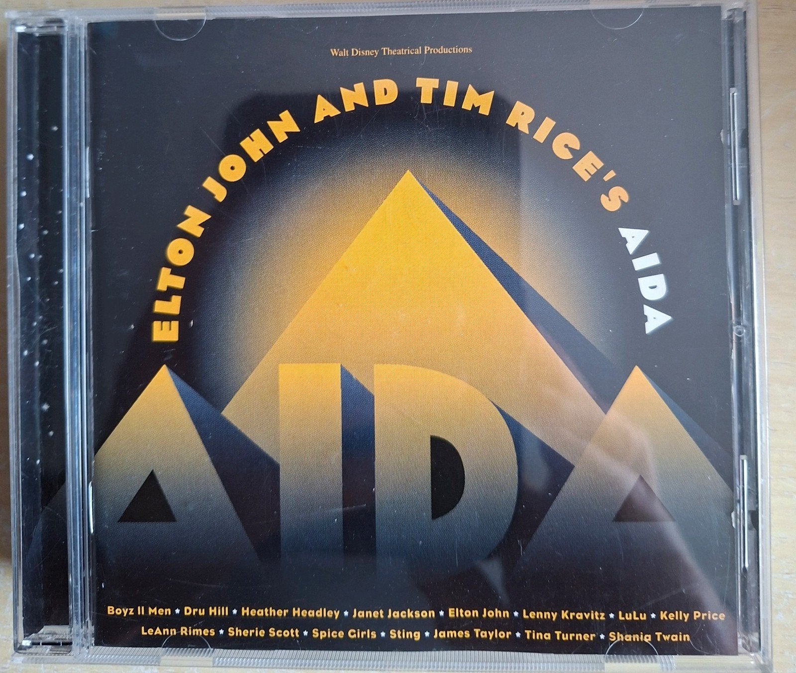 CD. Elton John et Tim Rice. Aïda., Enlèvement ou Envoi