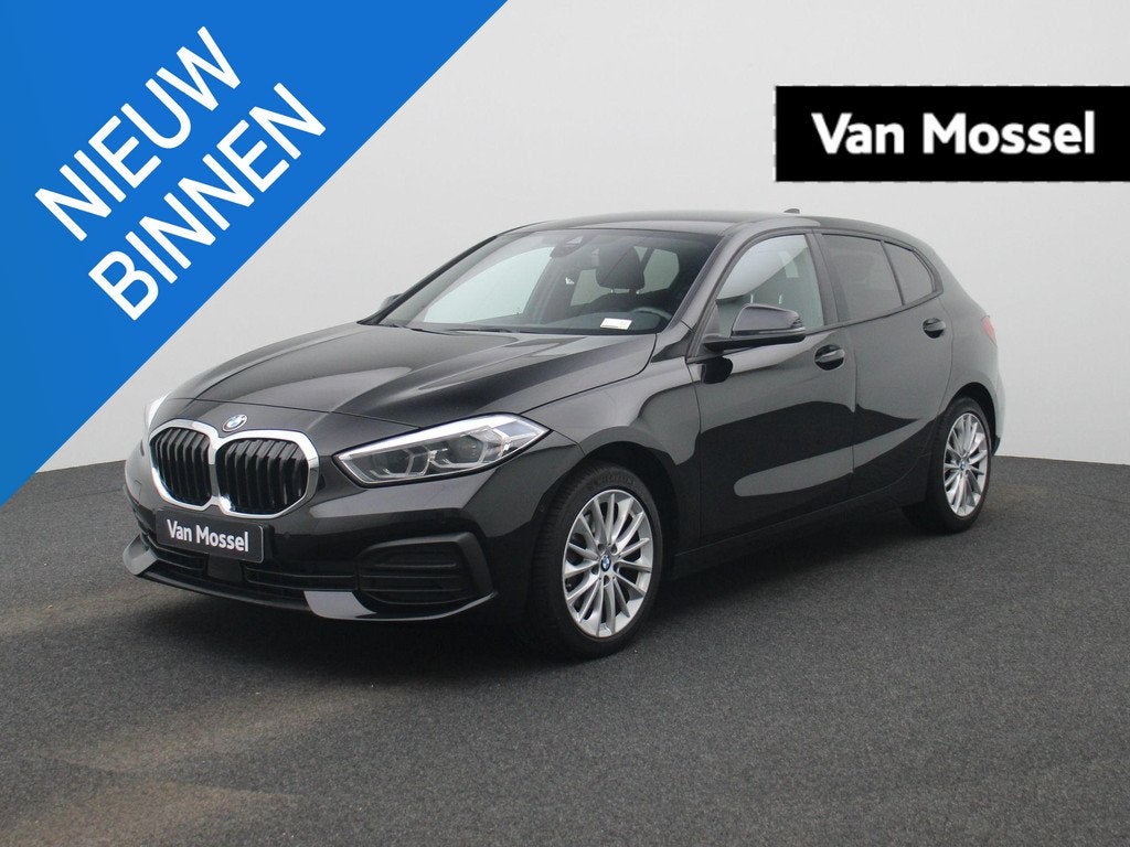 BMW 1 Reeks Hatch 118iA (100 kW), Auto's, Gebruikt, 129 g/km, 136 pk, Zwart