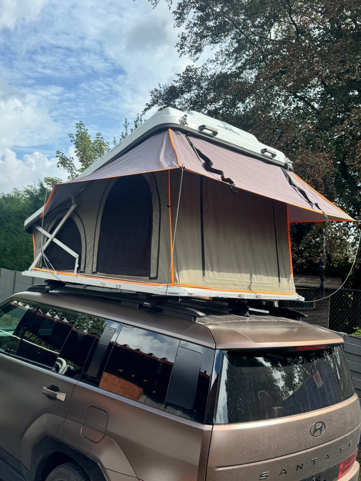 Daktent voor 2personen (kan nog een kind bij) met hardtop, Enlèvement, Comme neuf, Jusqu'à 2