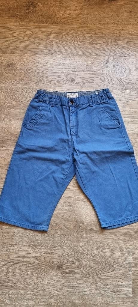 blauwe short of bermuda ZARA maat 152 - 158 - 164, Kinderen en Baby's, Kinderkleding | Maat 158, Broek, Gebruikt, Ophalen of Verzenden