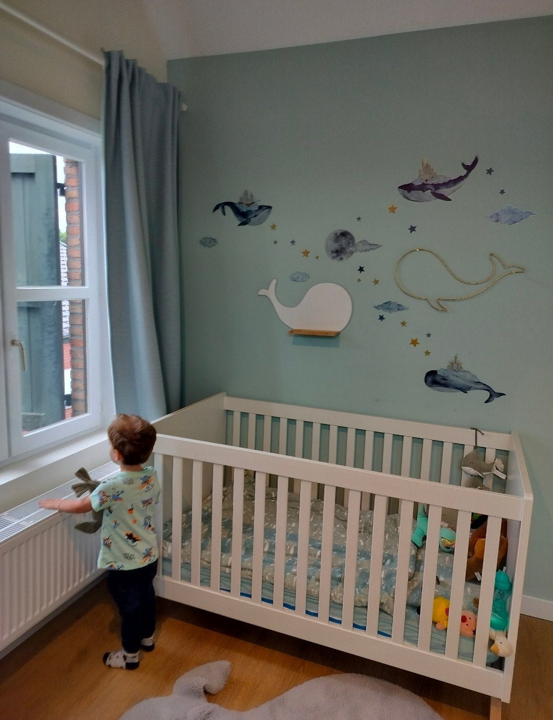 Babybed/ledikant (140*70) met matras Aerosleep, Ophalen, Zo goed als nieuw