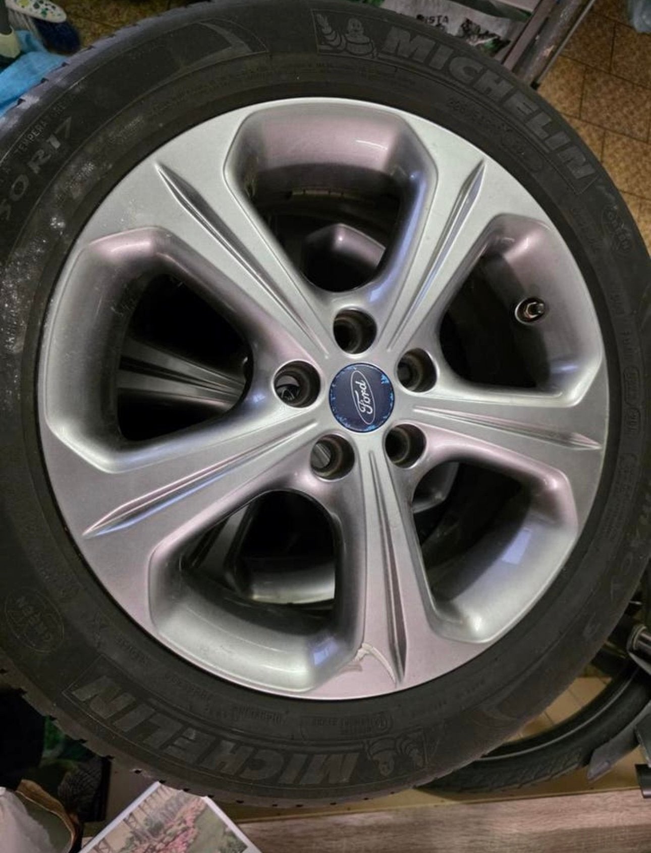 Ford s max ford galaxy banden met mooie velgen, Auto-onderdelen, Banden en Velgen, Ophalen, Winterbanden, Band(en)